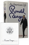 Ronald Reagan Signed Copy of His Autobiography An American Life -- From the Ronald Reagan Presidential Library